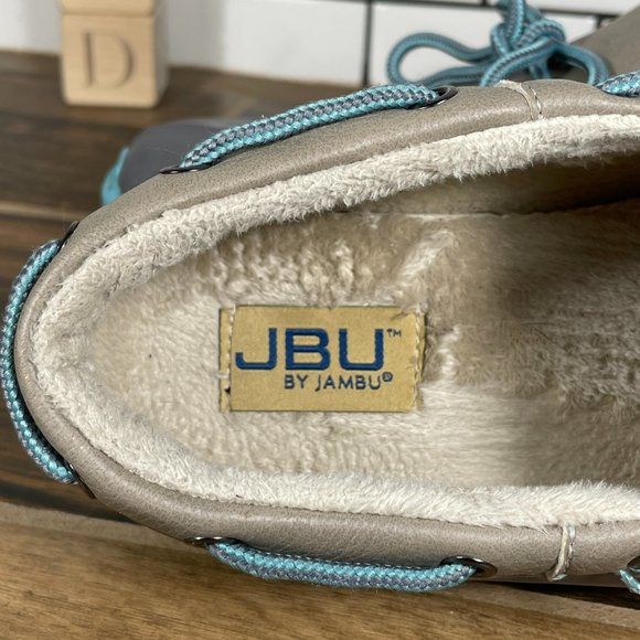 JBU by Jambu Gwen Women's Size 9 Shoes Gray Waterproof Vegan Rain Duck Bootie - Picture 9 of 12